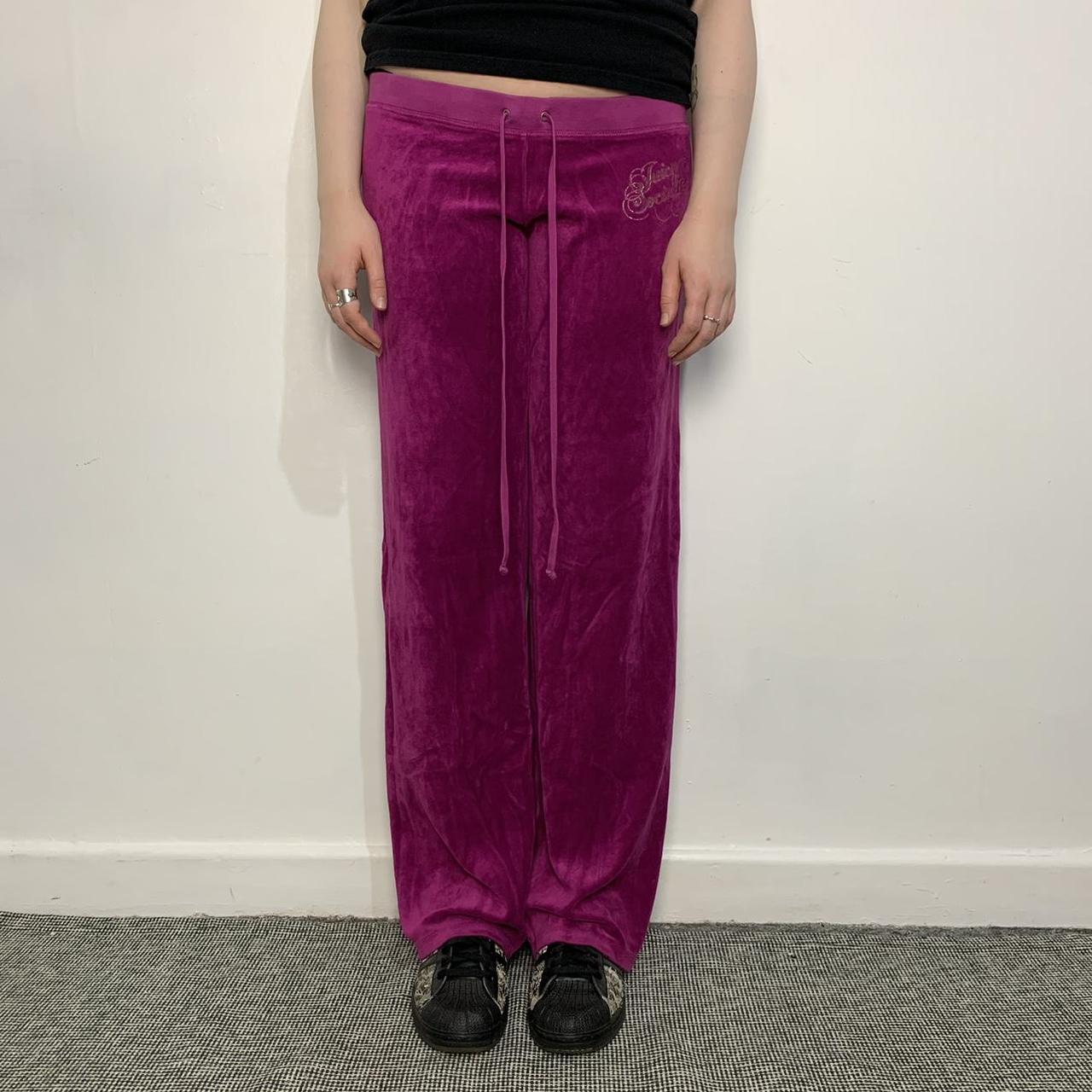 Juicy Couture For UO Wide-Leg Velour Pant