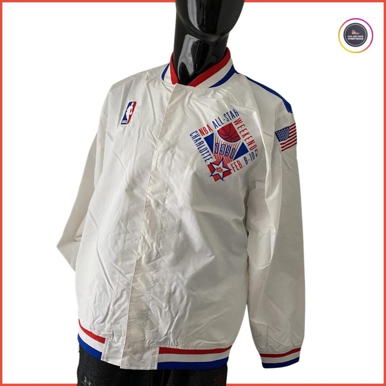 Mitchell & Ness - NBA All Star Authentic 1991 Warm Up Jacket White