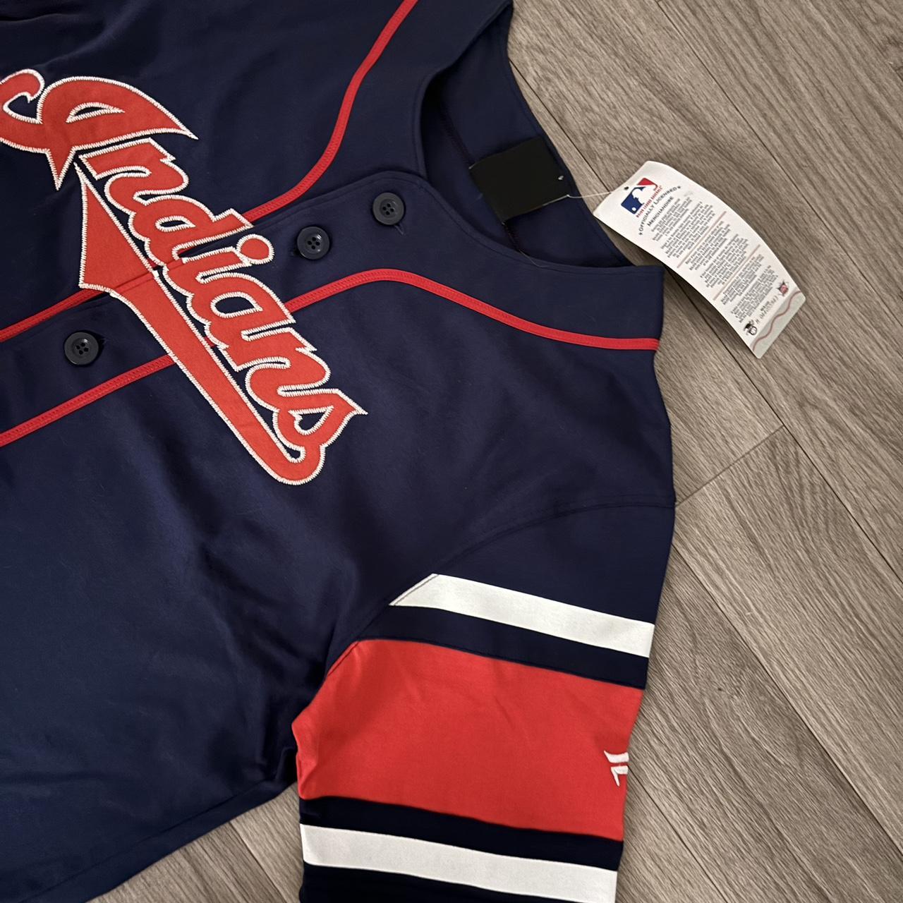 Cleveland Guardians MLB Majestic Baseball Jersey - | Depop Cleveland Guardians MLB Majestic Baseball Jersey - | Depop