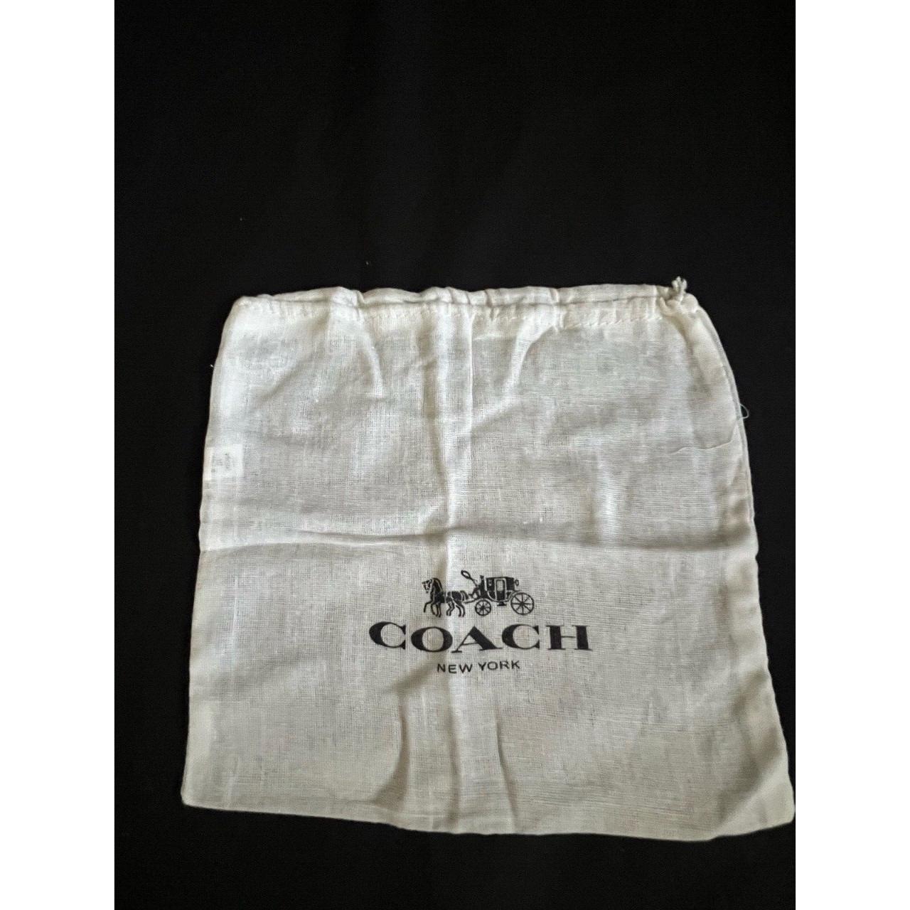 Coach best sale dust bag