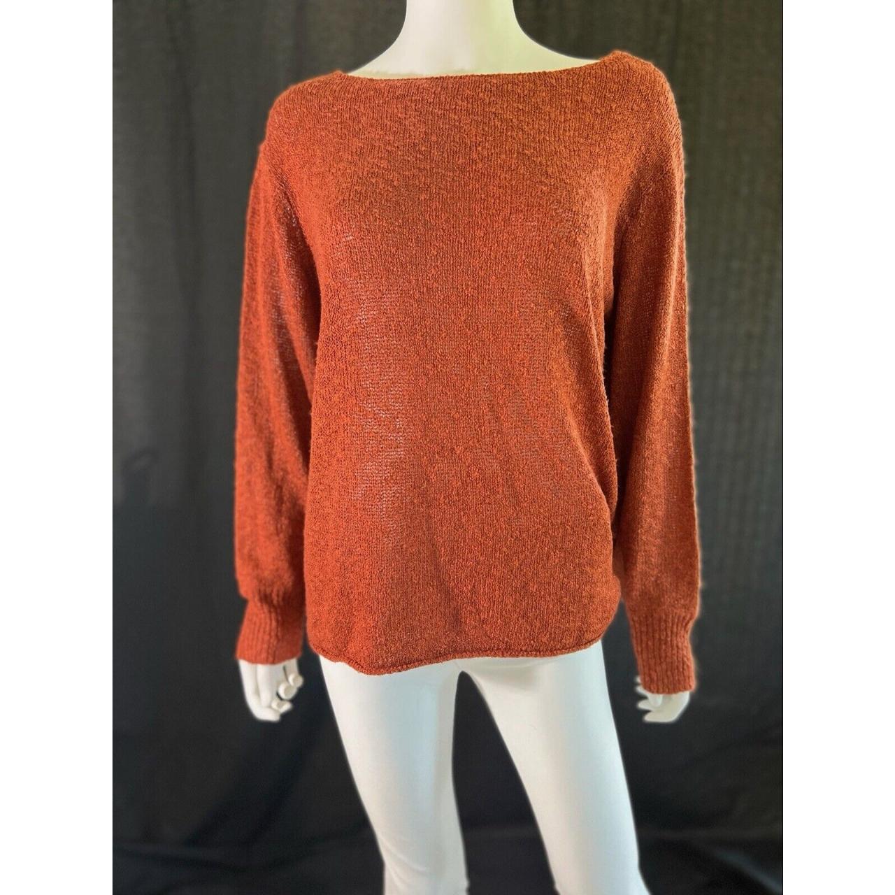 Orange on sale jumper zara