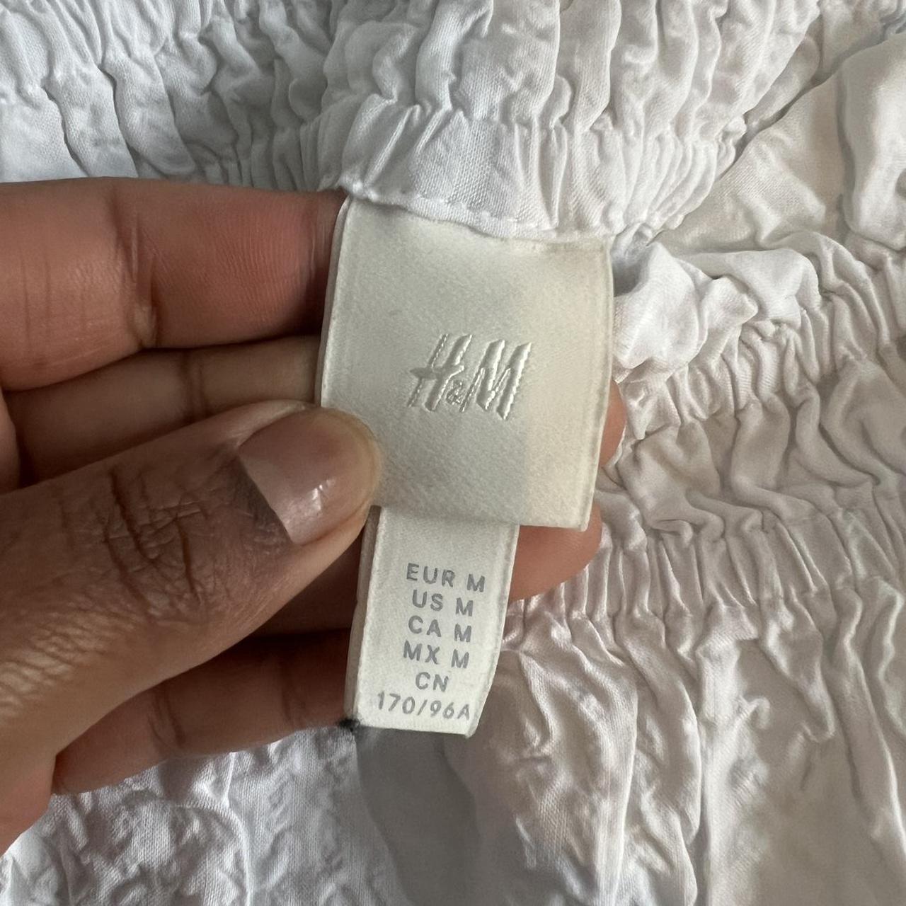 H&M Women's White Dress Depop