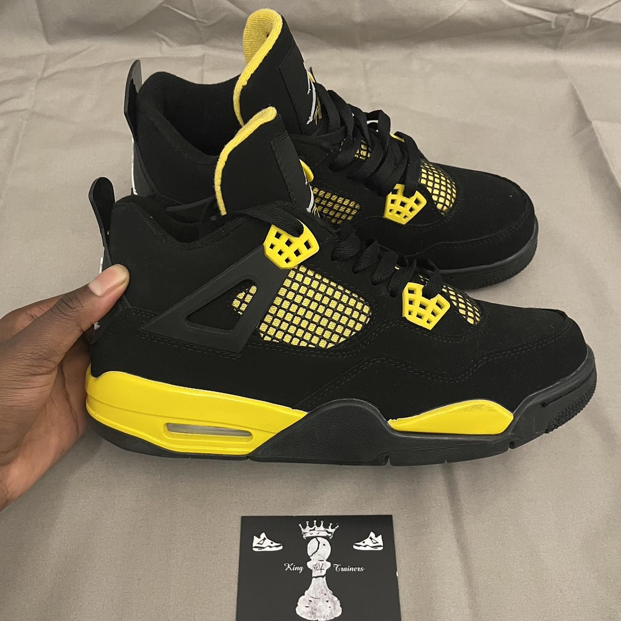 Jordan 4 Thunders Size 7 Worn once No box These are... - Depop