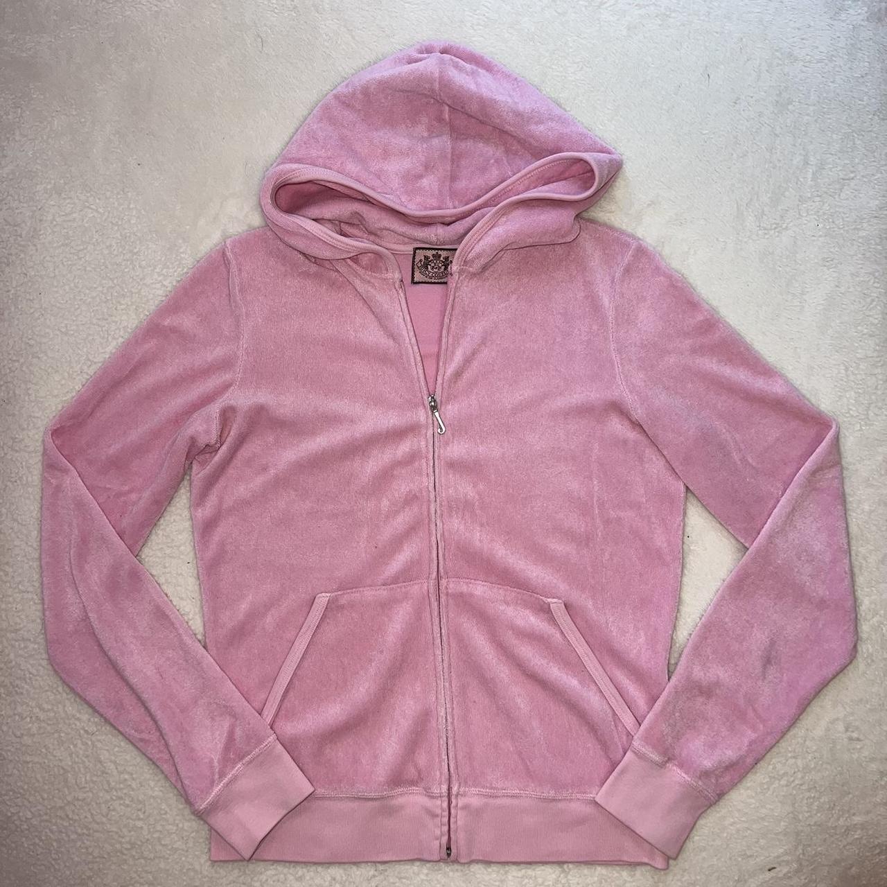 Juicy Couture terry cloth bubble gum pink tracksuit... - Depop