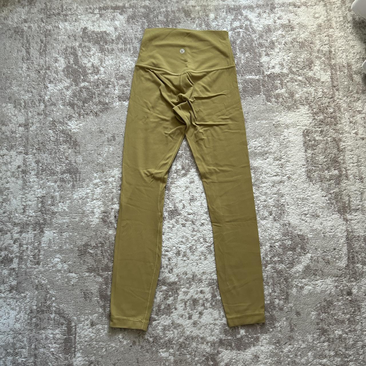 Size 2 Yellow hotsell Lululemon leggings