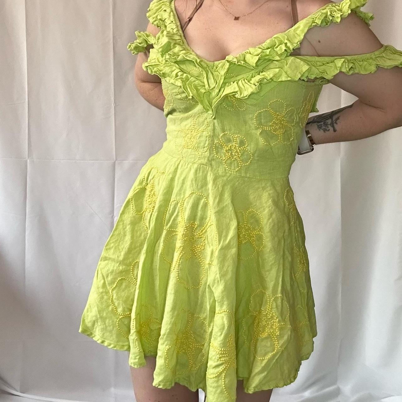 Mochi dress! The Art of Embroidery collection Size... - Depop