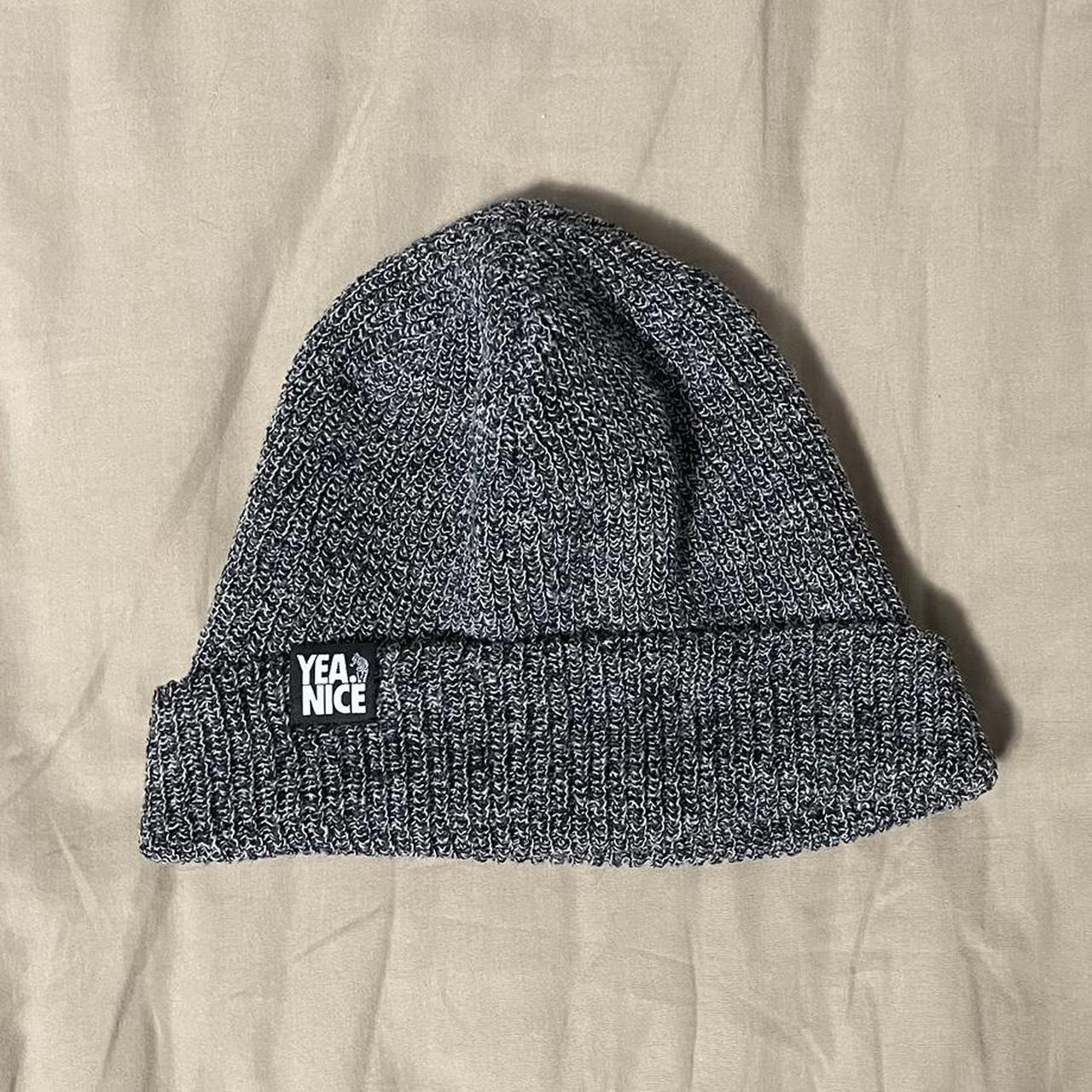 Yea.Nice heather gray folded beanie! yea nice brand...