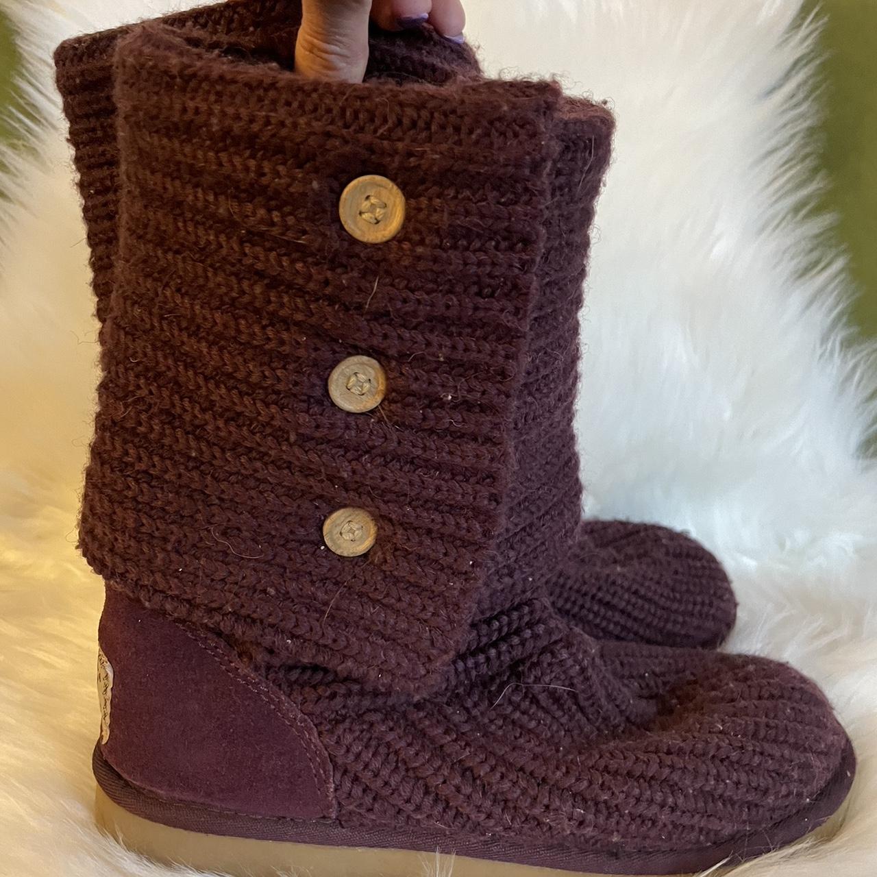 Ugg 2025 boots maroon