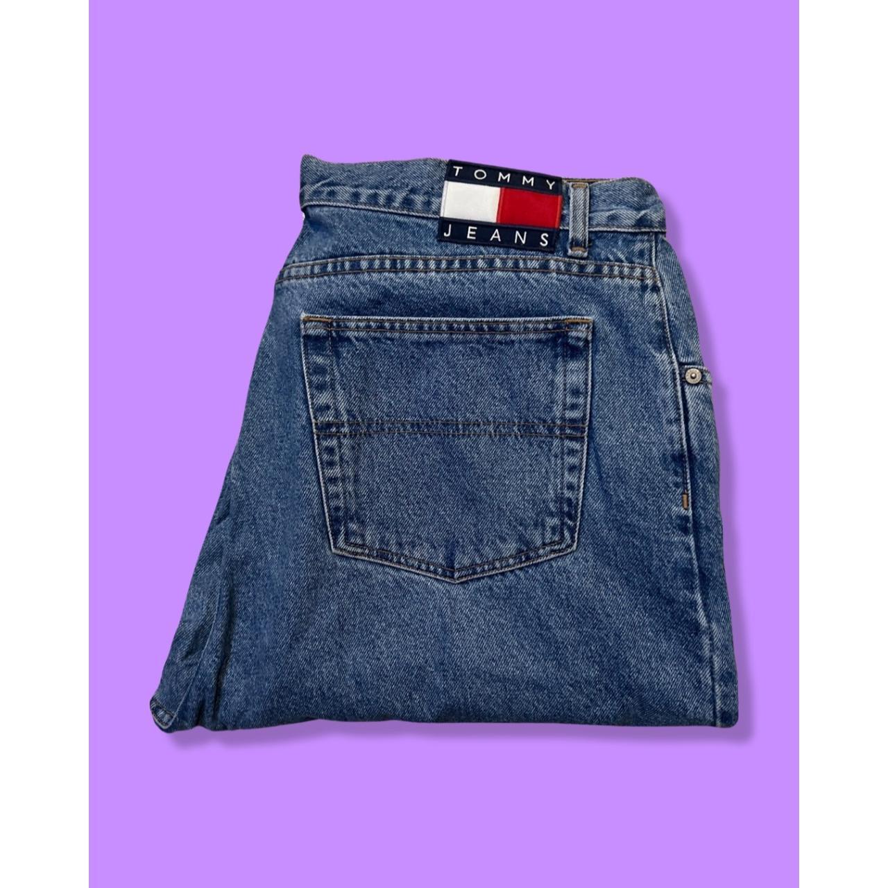 Vintage Tommy Hilfiger Jeans 90's Essential Light... - Depop