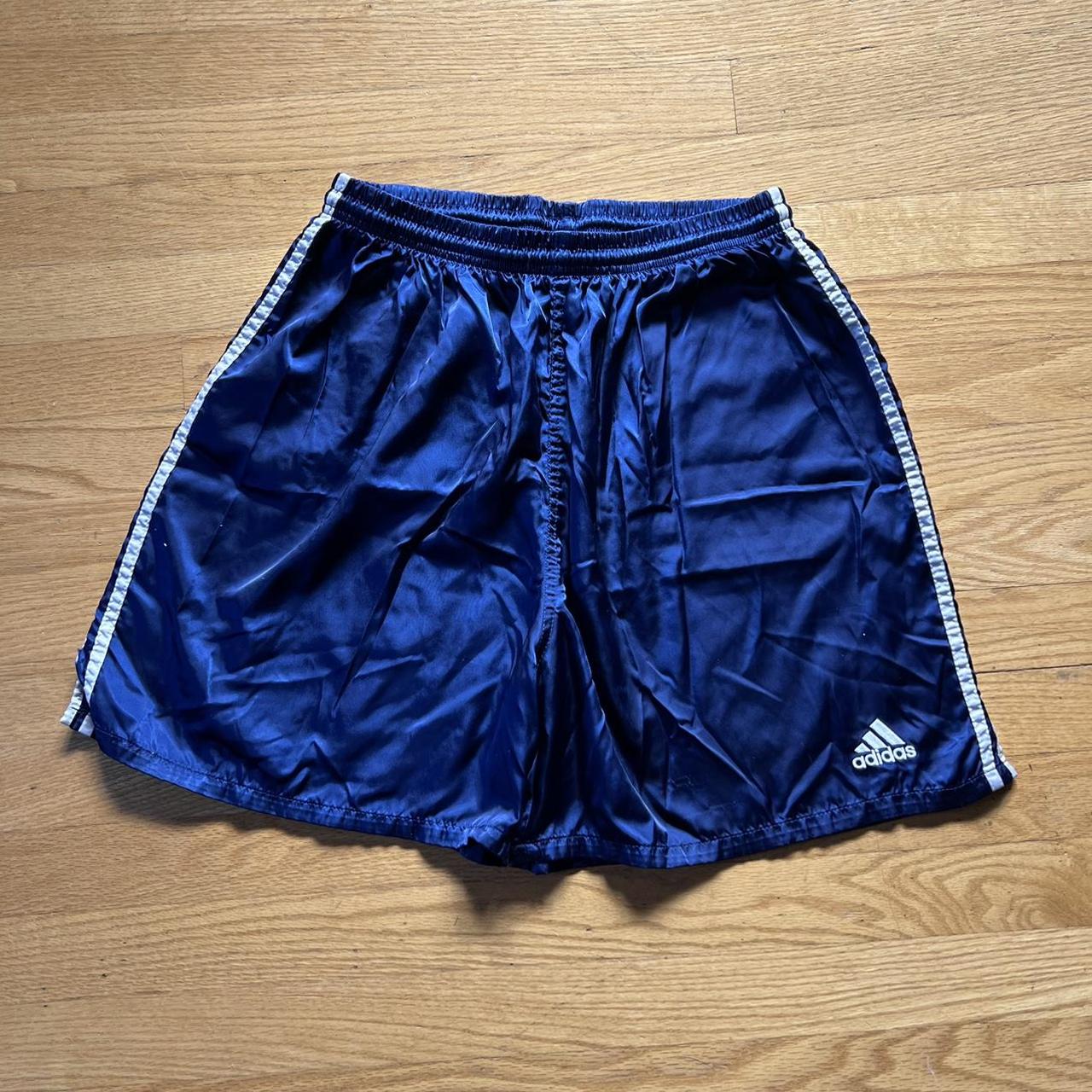 Adidas Shorts y2k vintage mesh on sale baby blue pocket shorts she's the man medium