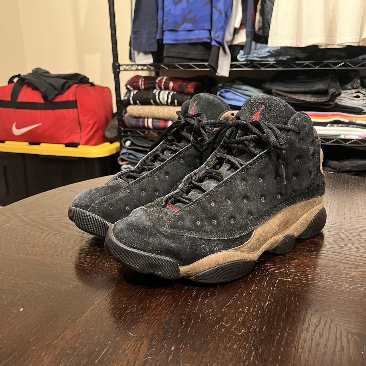 Air Jordan 13 Olive Sz 10.5 Obviously worn but the. Depop