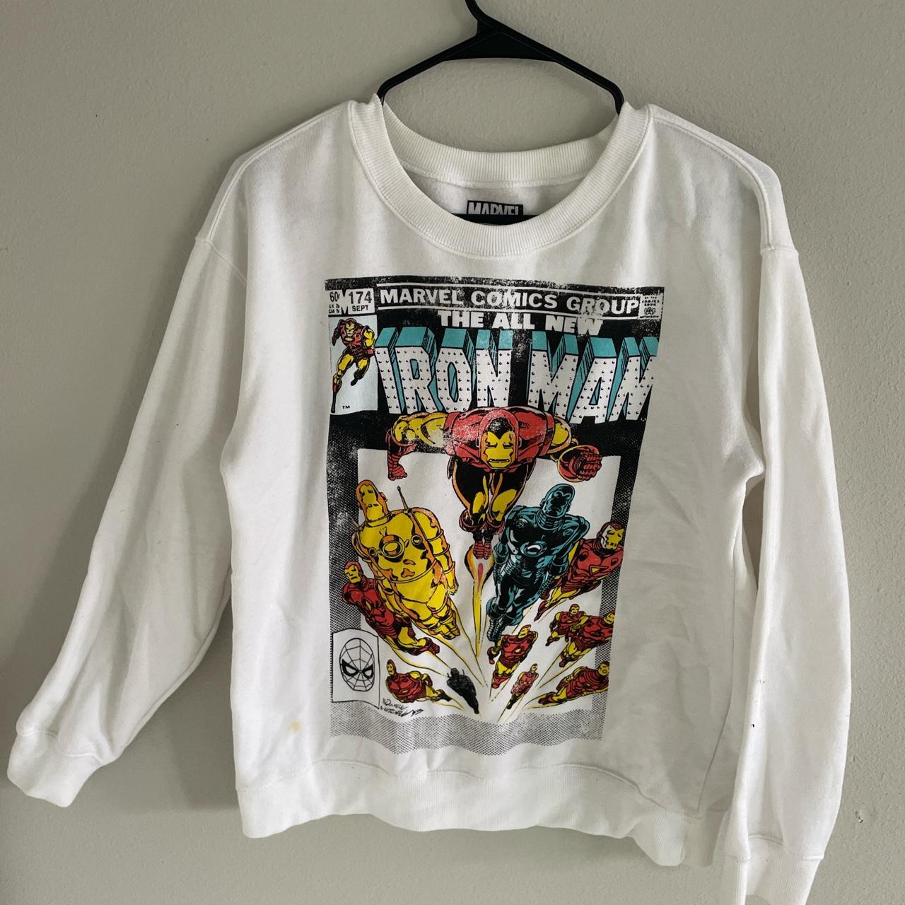 Iron man sweat shirt Great for winter spring or