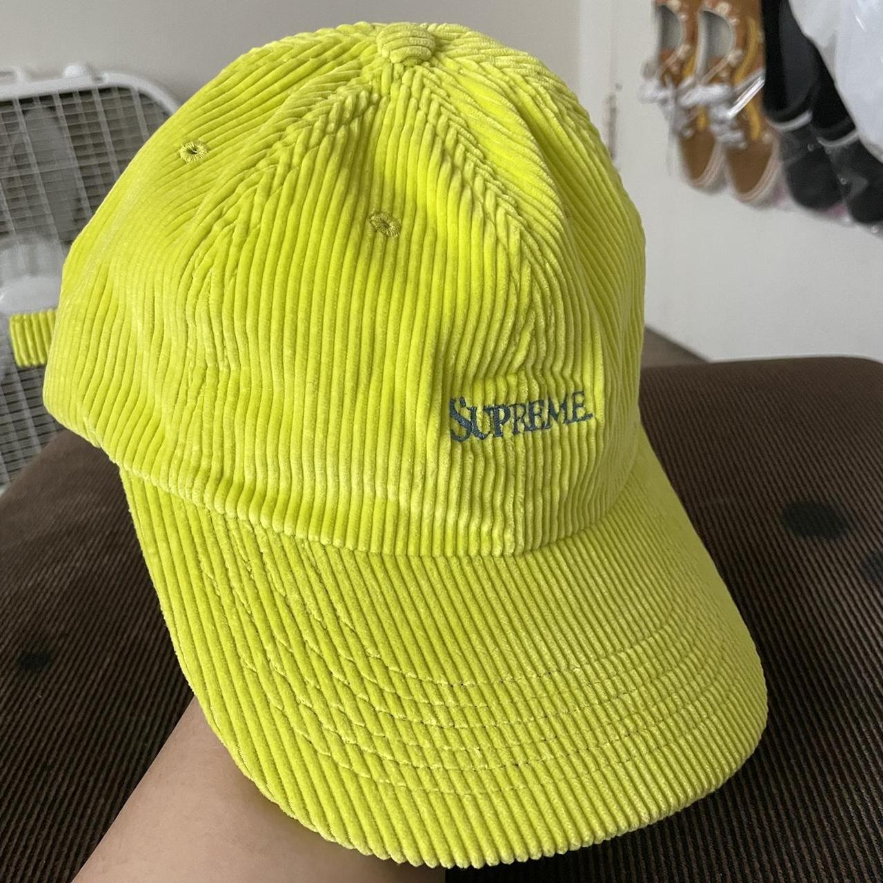 Supreme Men's Yellow Hat | Depop