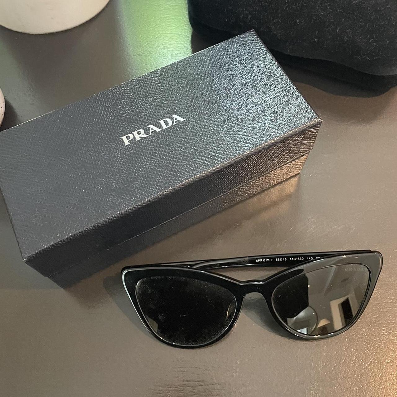 PRADA ACETATE CAT EYE SUNGLASSES. These were never. Depop