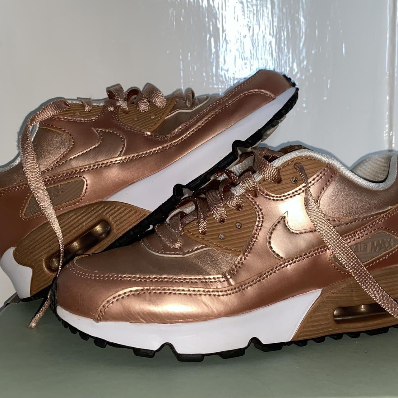 Nike metallic rose gold best sale