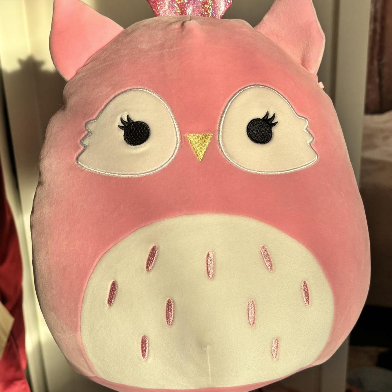 Squishmallow pink owl online