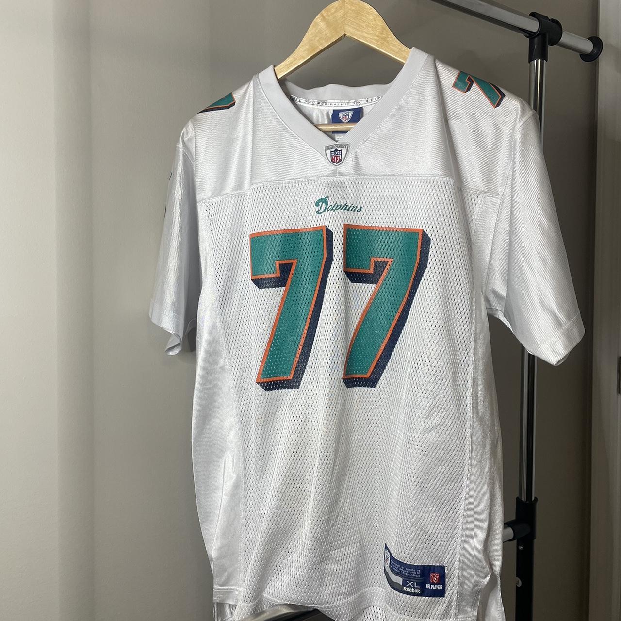 Free shipping Vintage Miami dolphins jersey - Depop