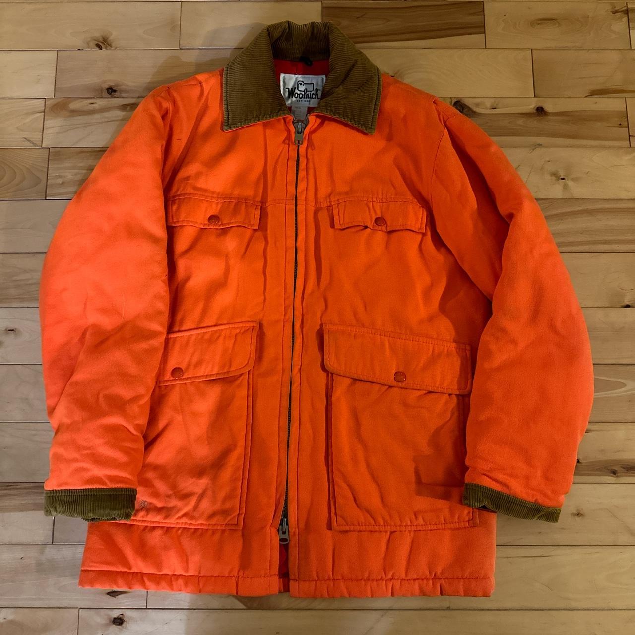 Woolrich orange best sale hunting jacket