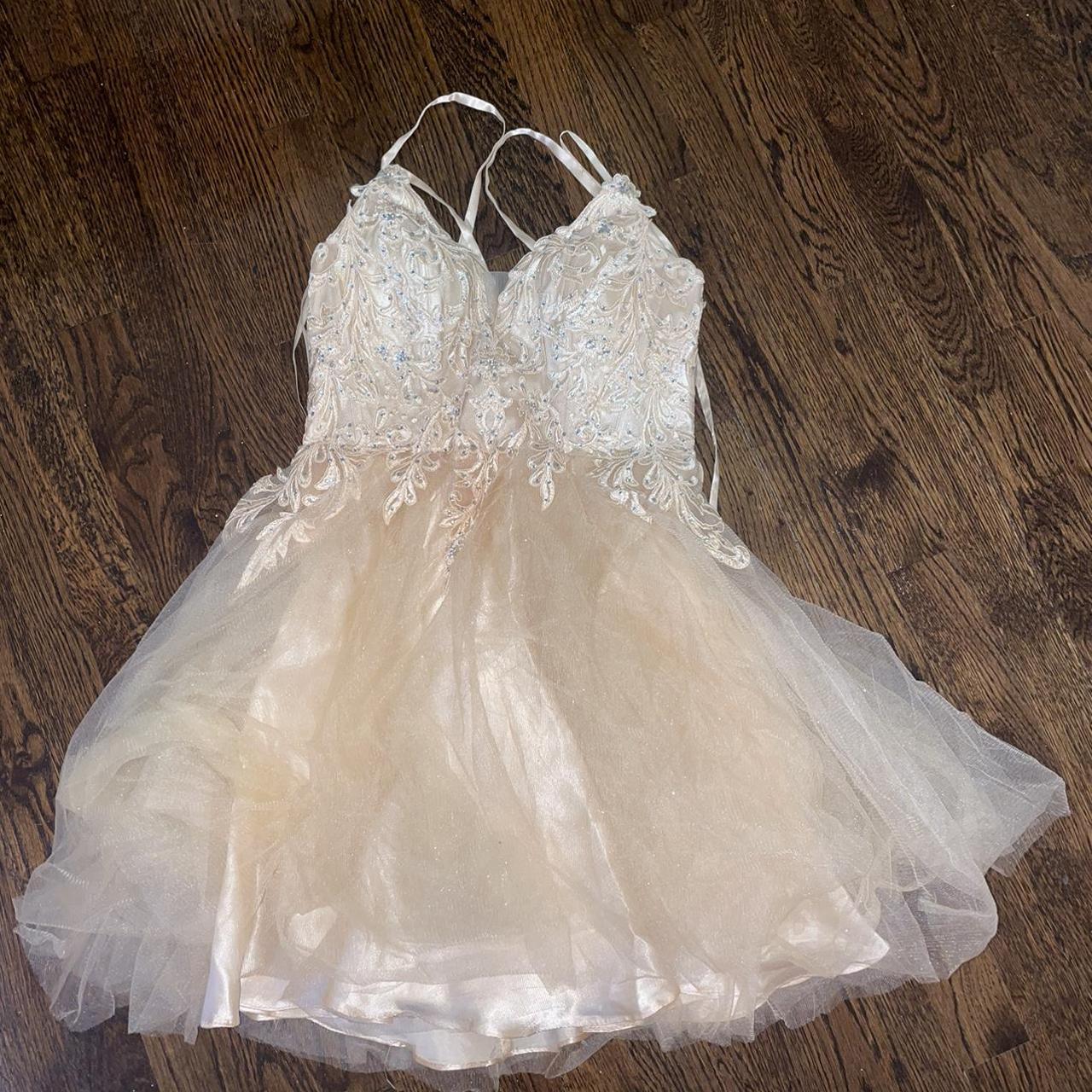 White sweet 2024 16 court dresses