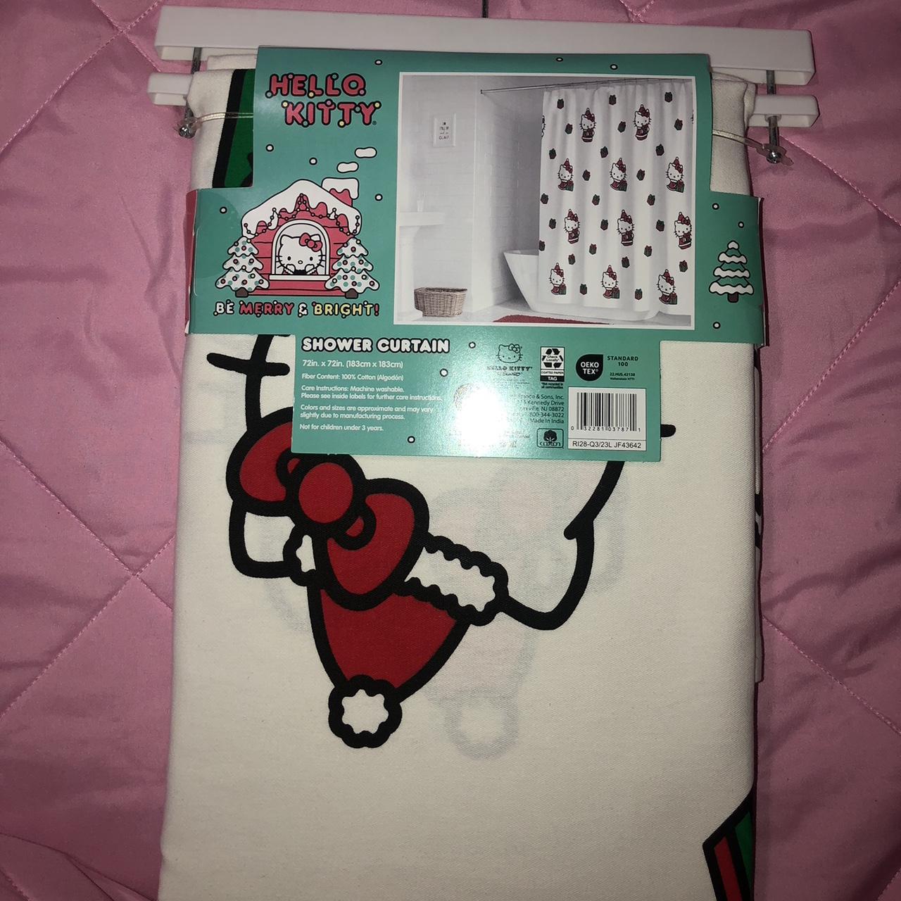 Hello Kitty Christmas Shower Curtain could... Depop