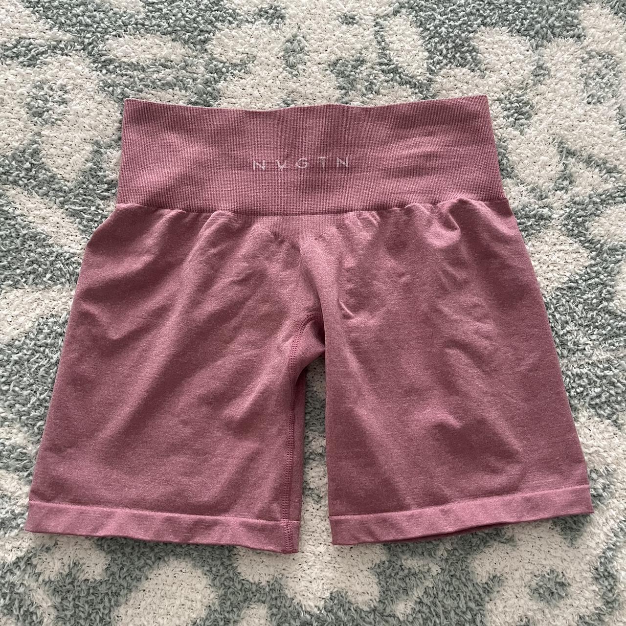 Gymshark Women's Pink Shorts Depop