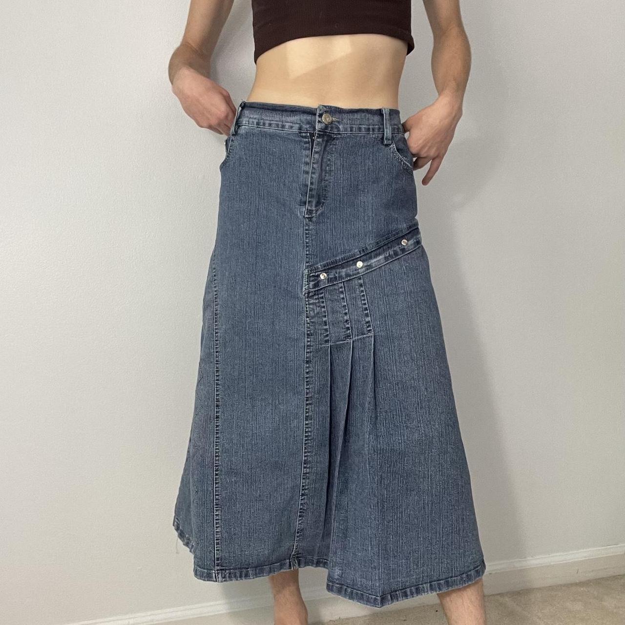 Women's Blue Skirt | Depop