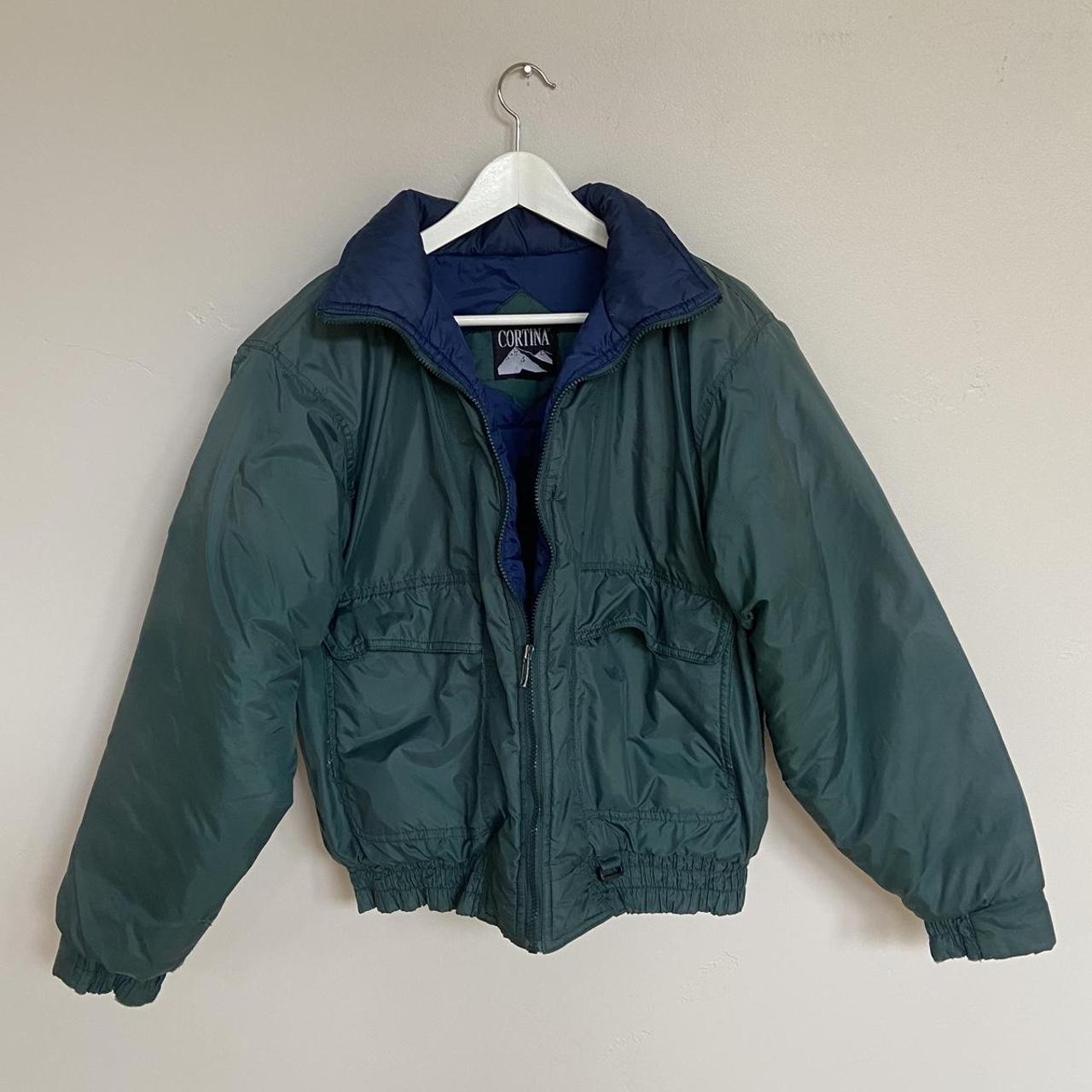 Men's Blue and Green Jacket | Depop