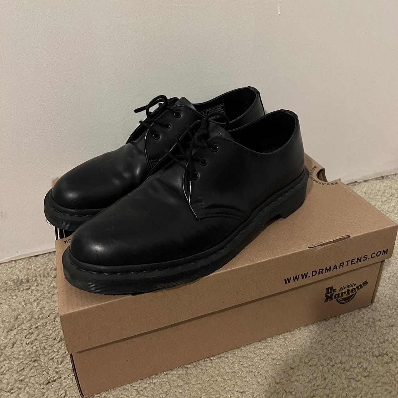 1461 mono black dr martens