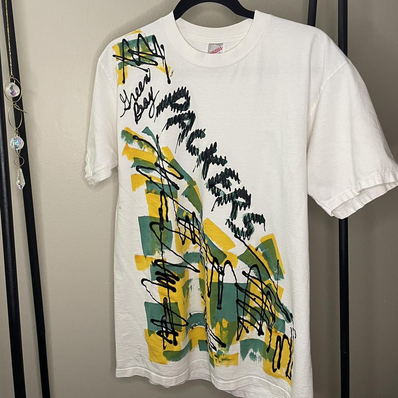 green bay packers vintage tee