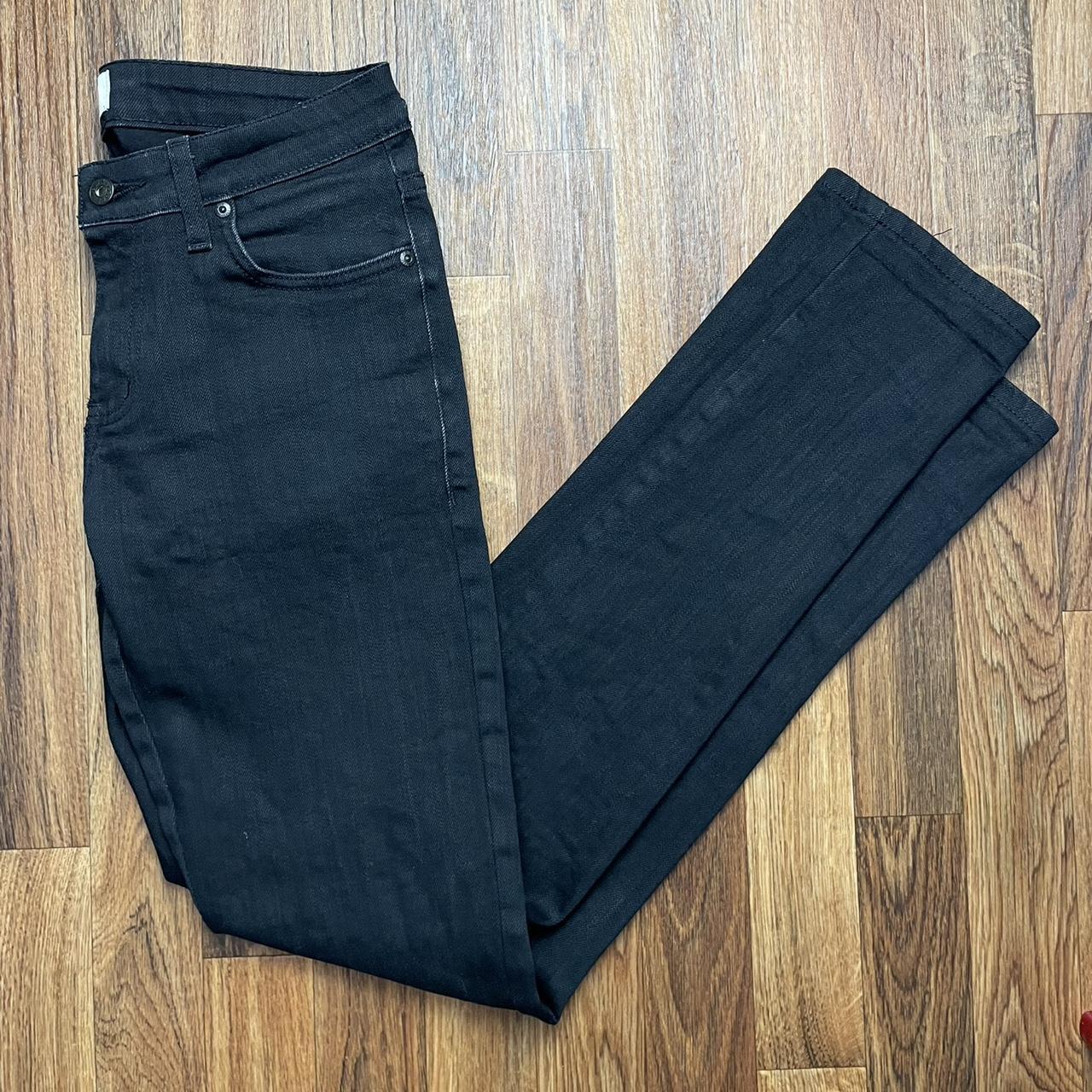 Naked & Famous Black Power Stretch Super Skinny Guy... - Depop