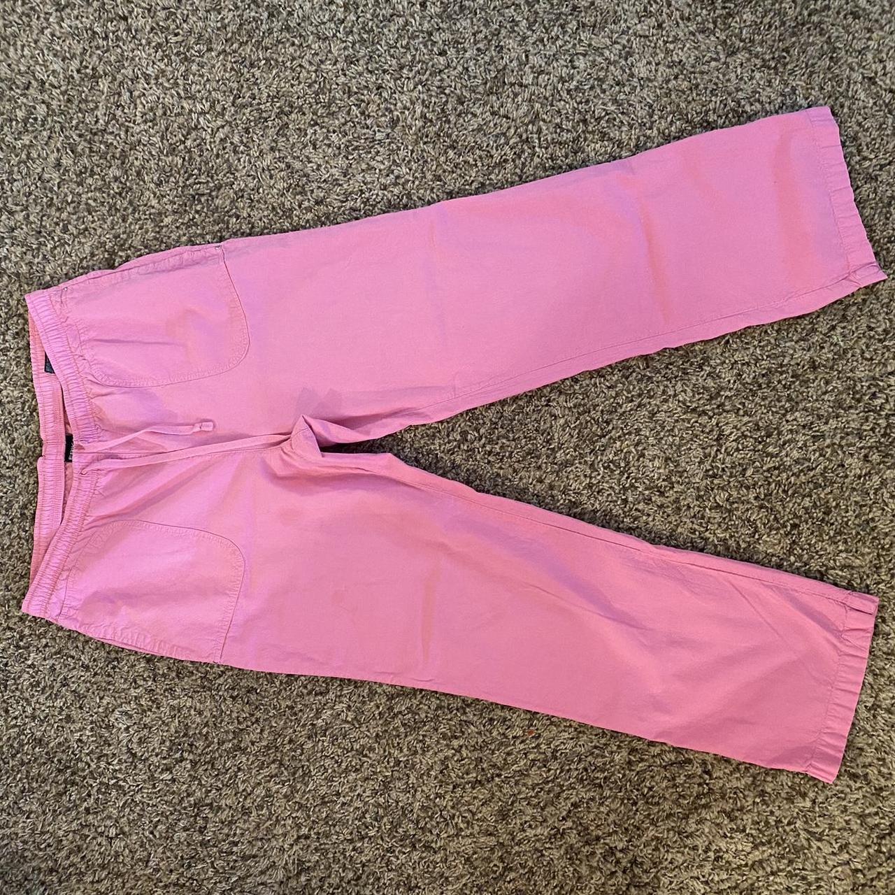 super cute pink pants from Erika! - Size M - super... - Depop
