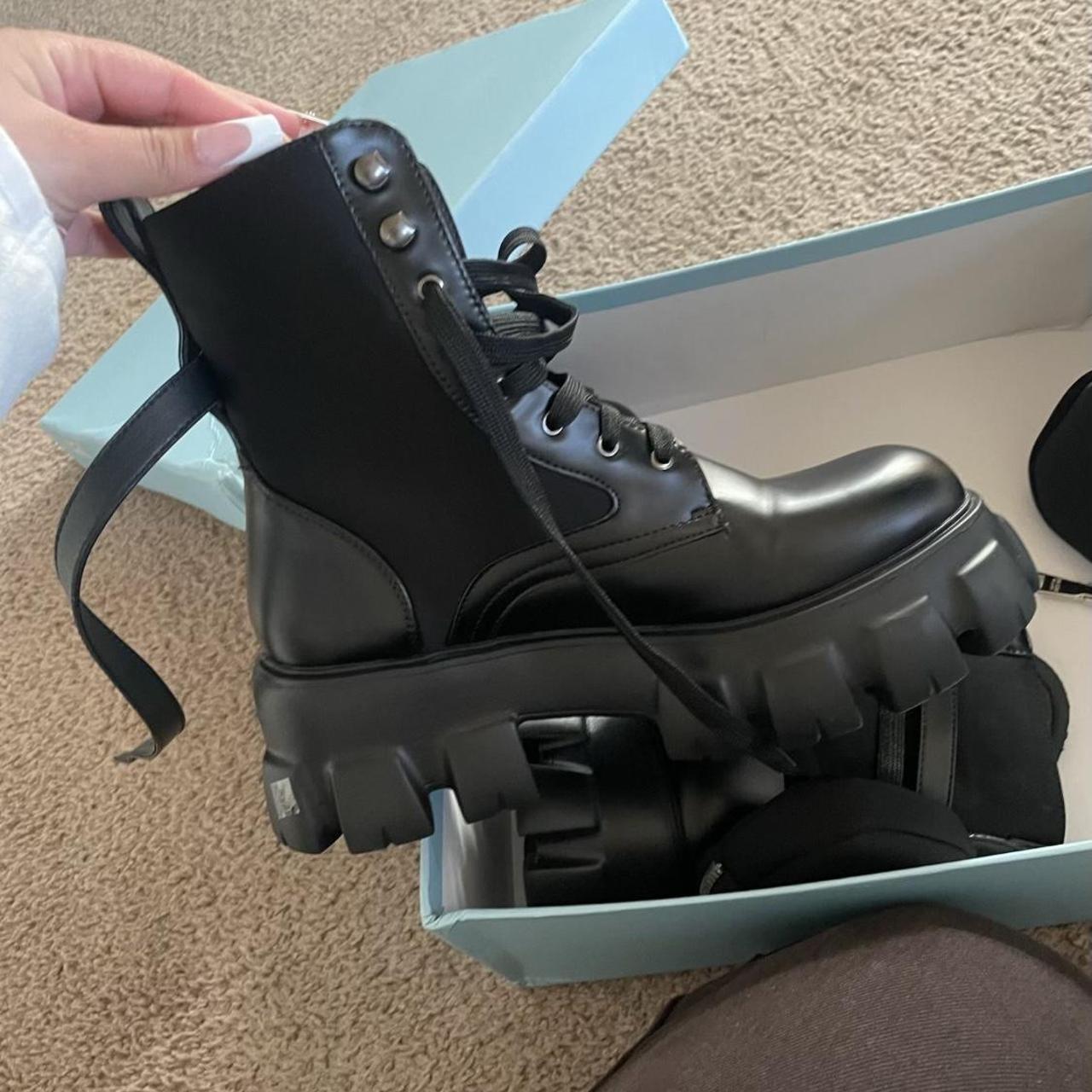 zara prada boots