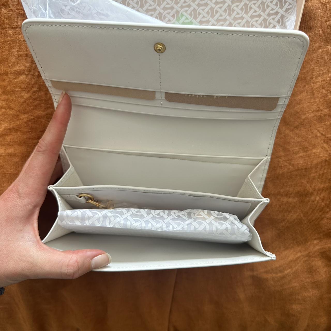 Oroton ivy wallet and pouch Pure white Never used... Depop