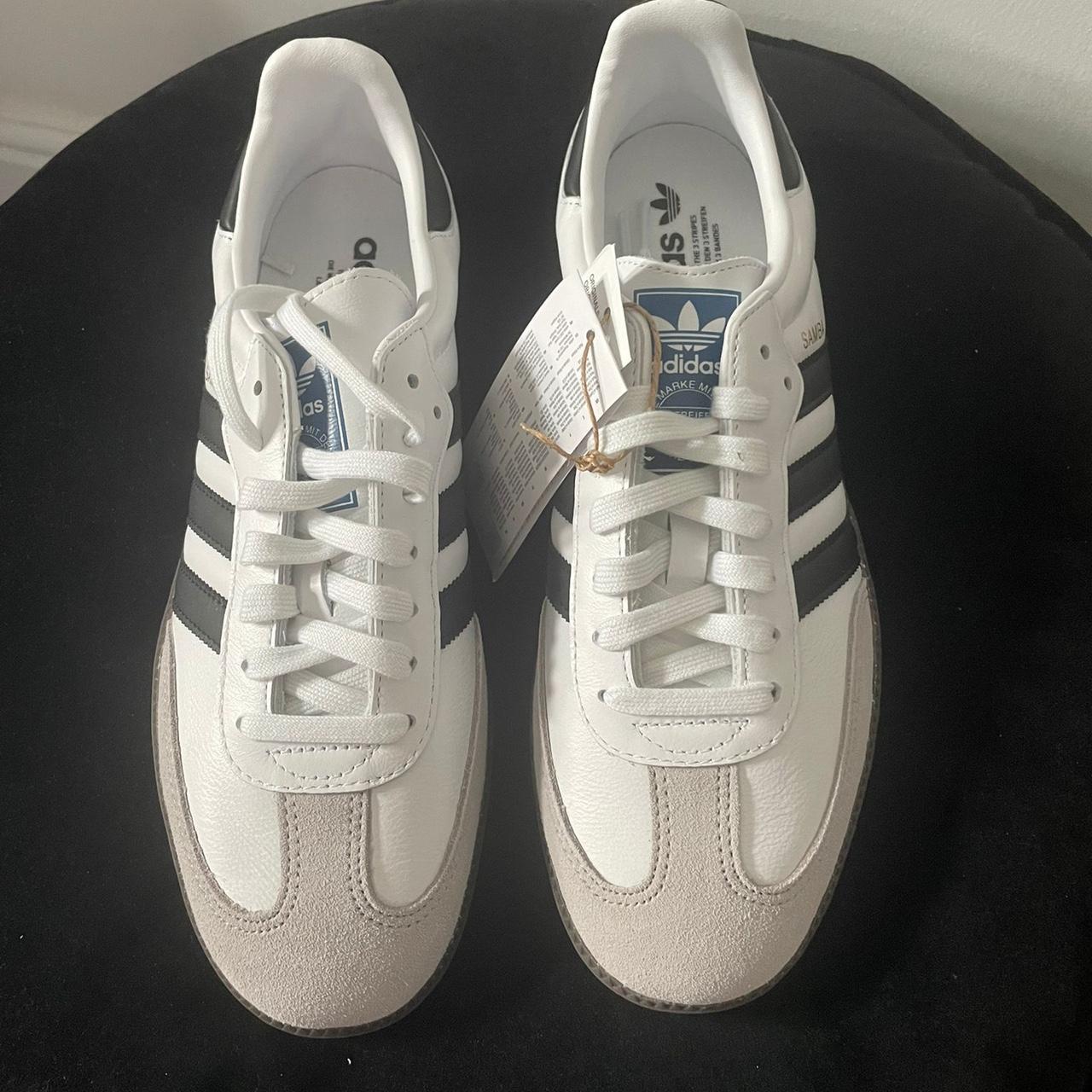 Adidas Samba OG trainers in size 8 Brand new in... - Depop