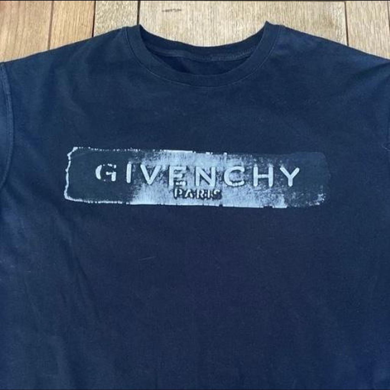 VINTAGE | Givenchy paris tee | distressed... - Depop