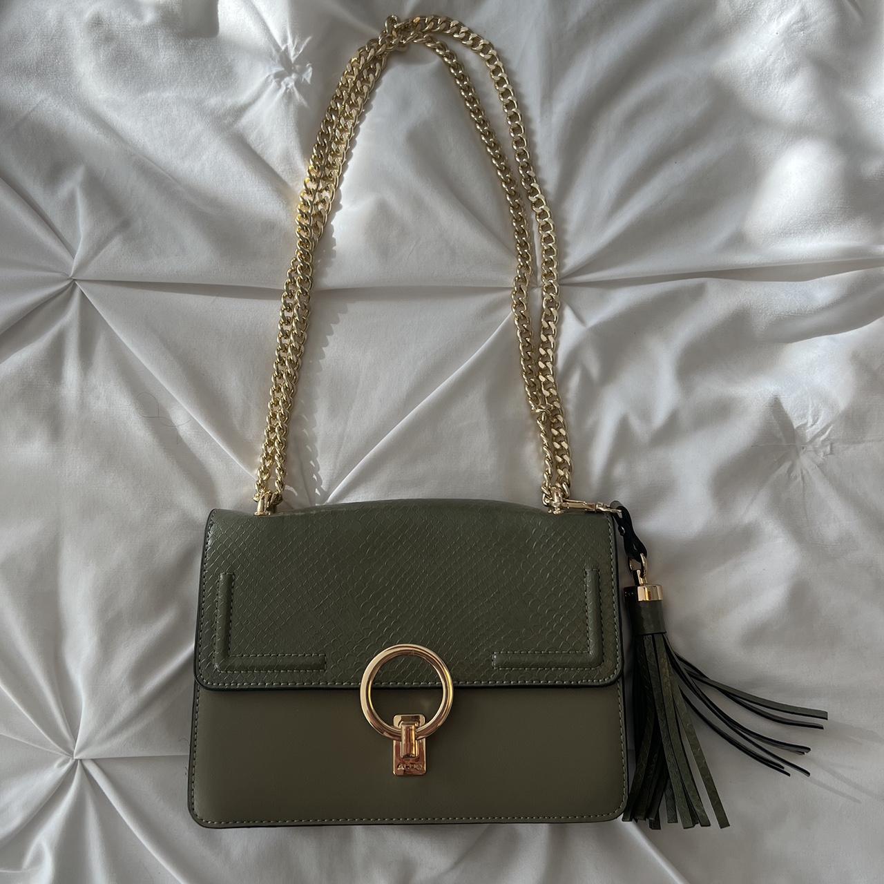 Aldo green handbag Depop