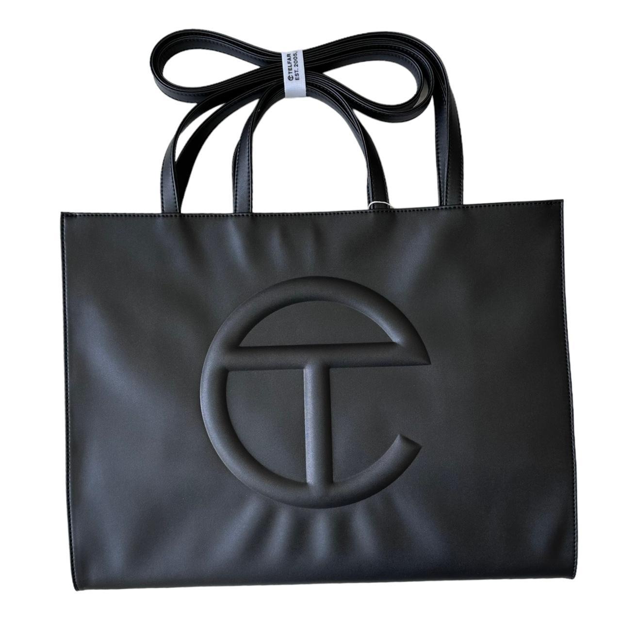 Large Black Telf deals Bag