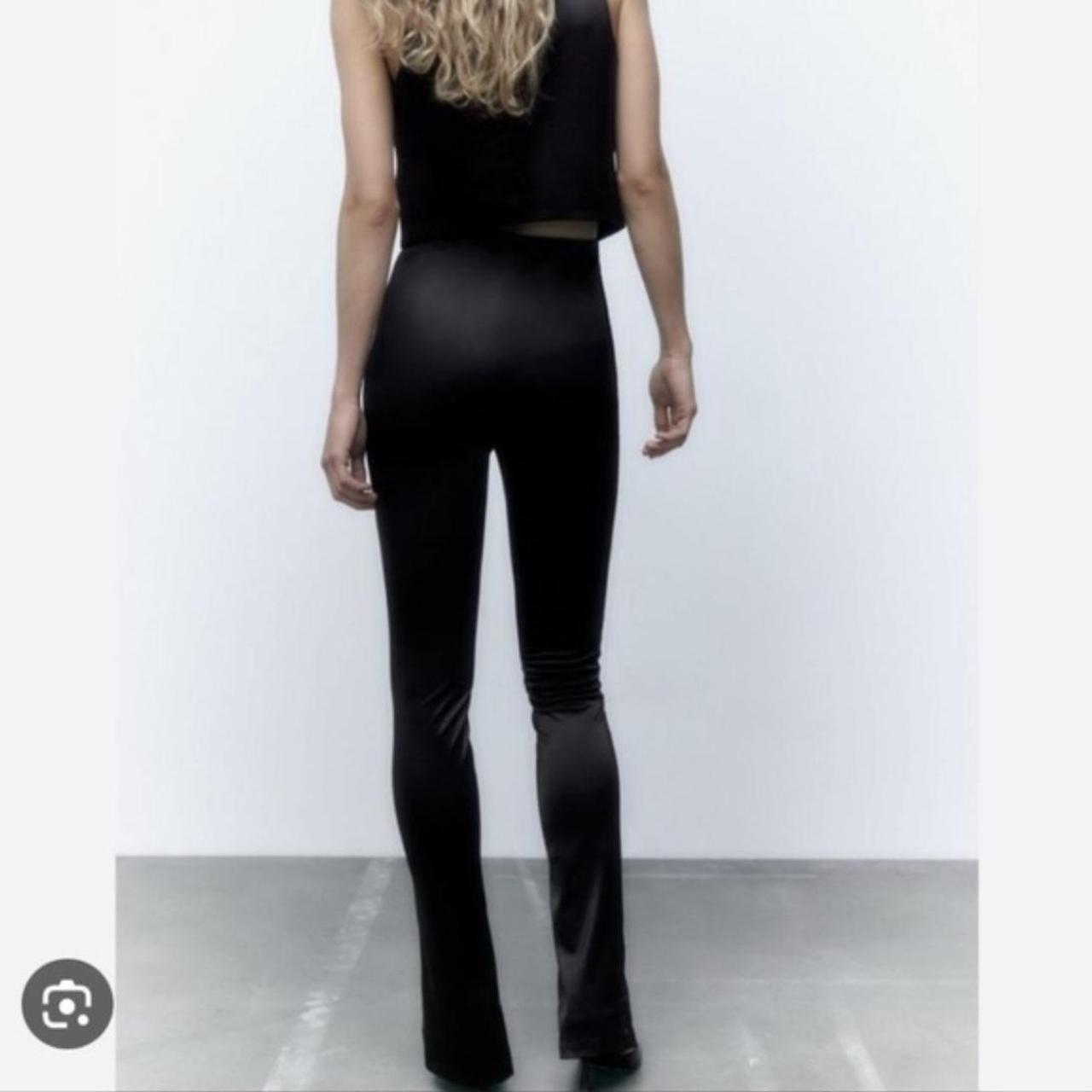 Zara split-leggings - Depop