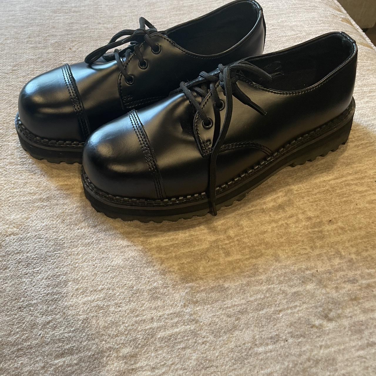 platform oxford sneakers