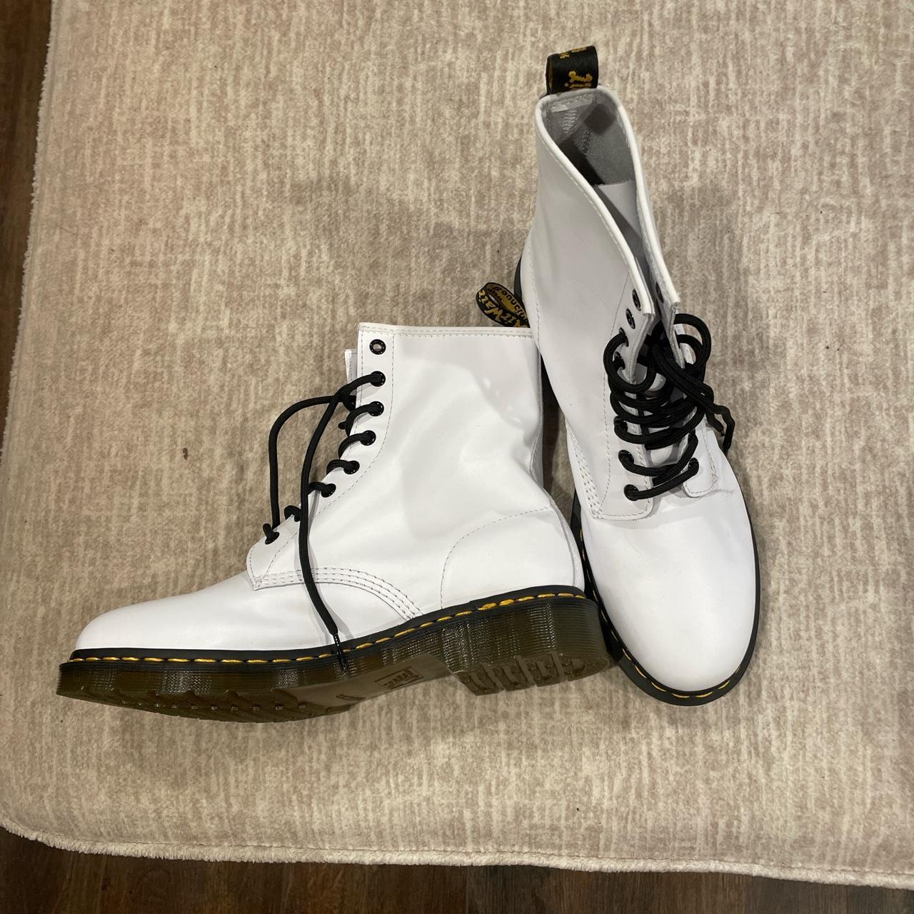 junior white doc martens