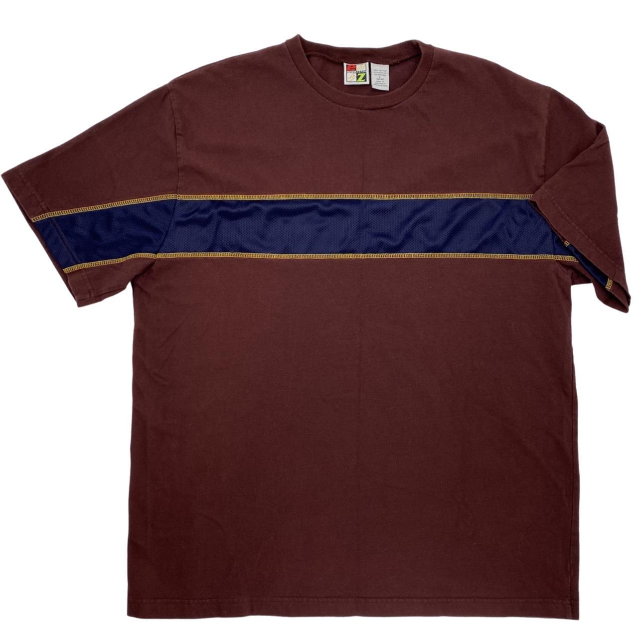 Vintage 00s Energy Zone TShirt Burgundy w/... Depop