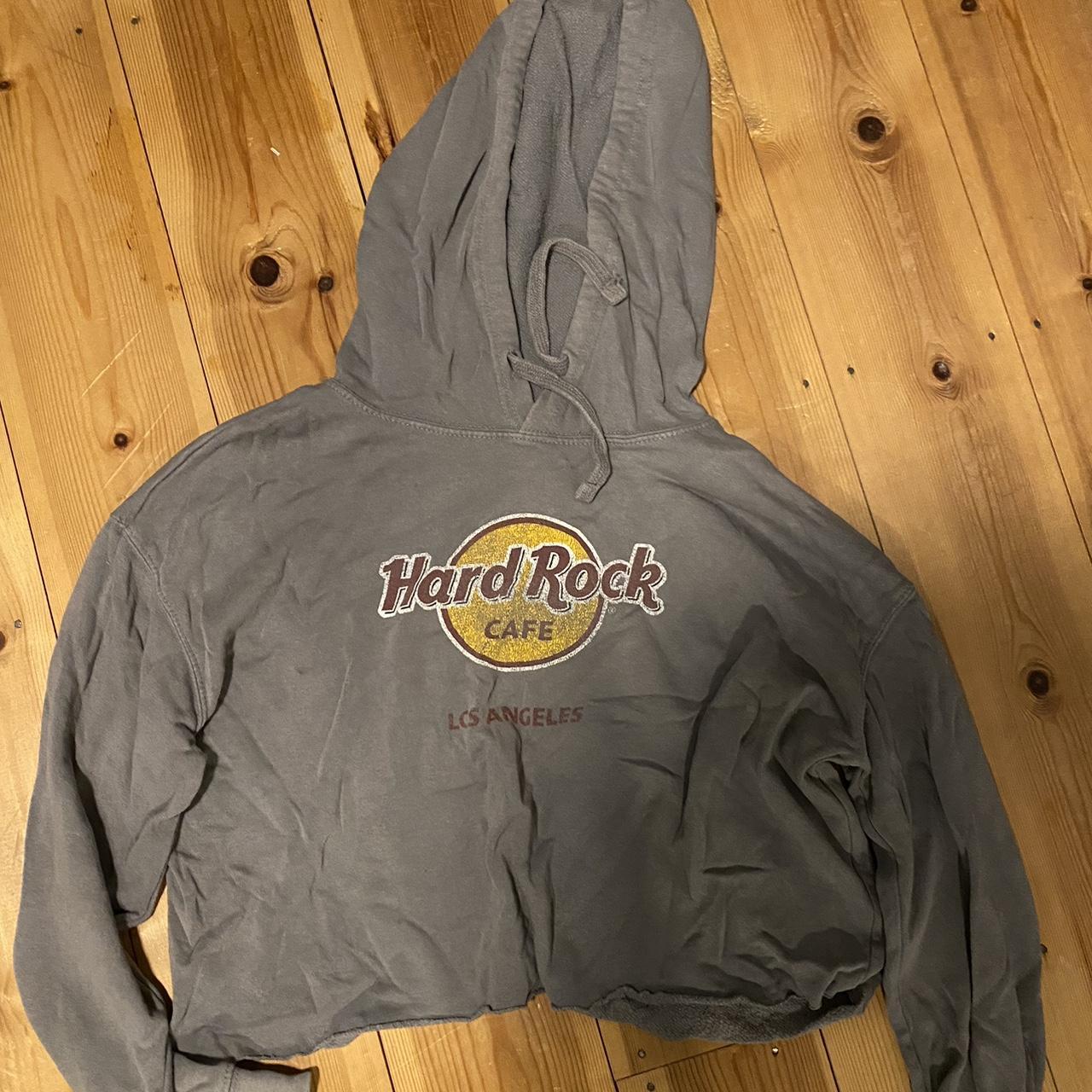 Hard rock discount cafe hoodie grey