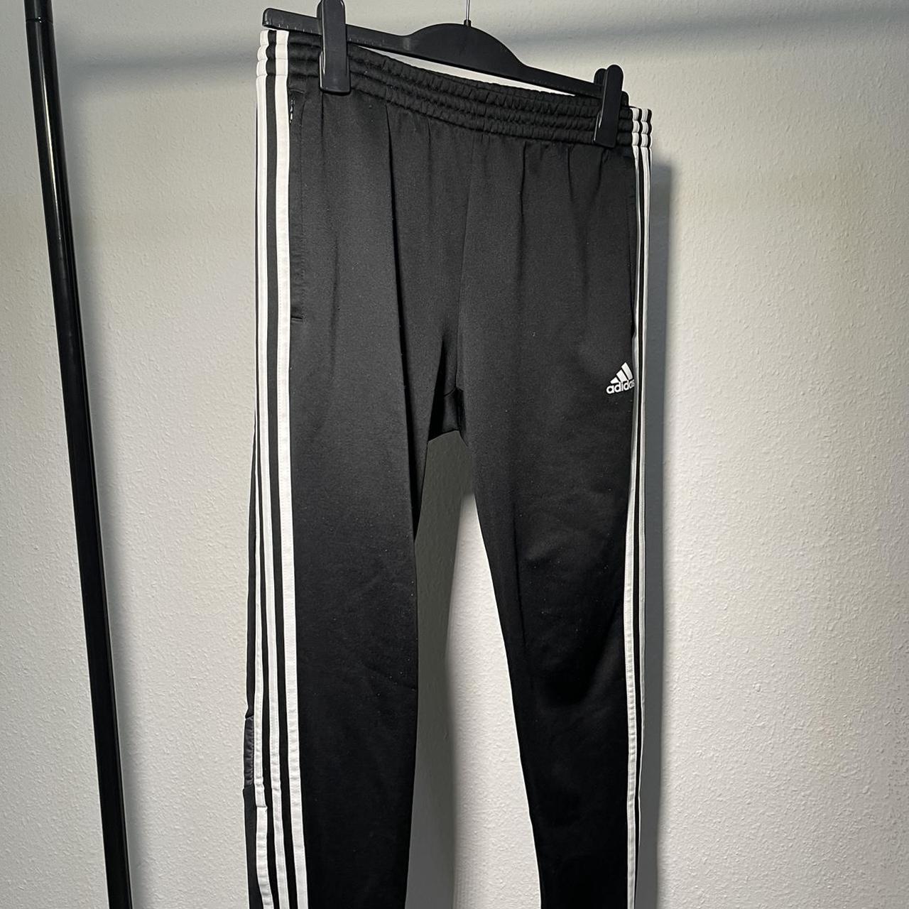 Adidas Men's Black Trousers | Depop