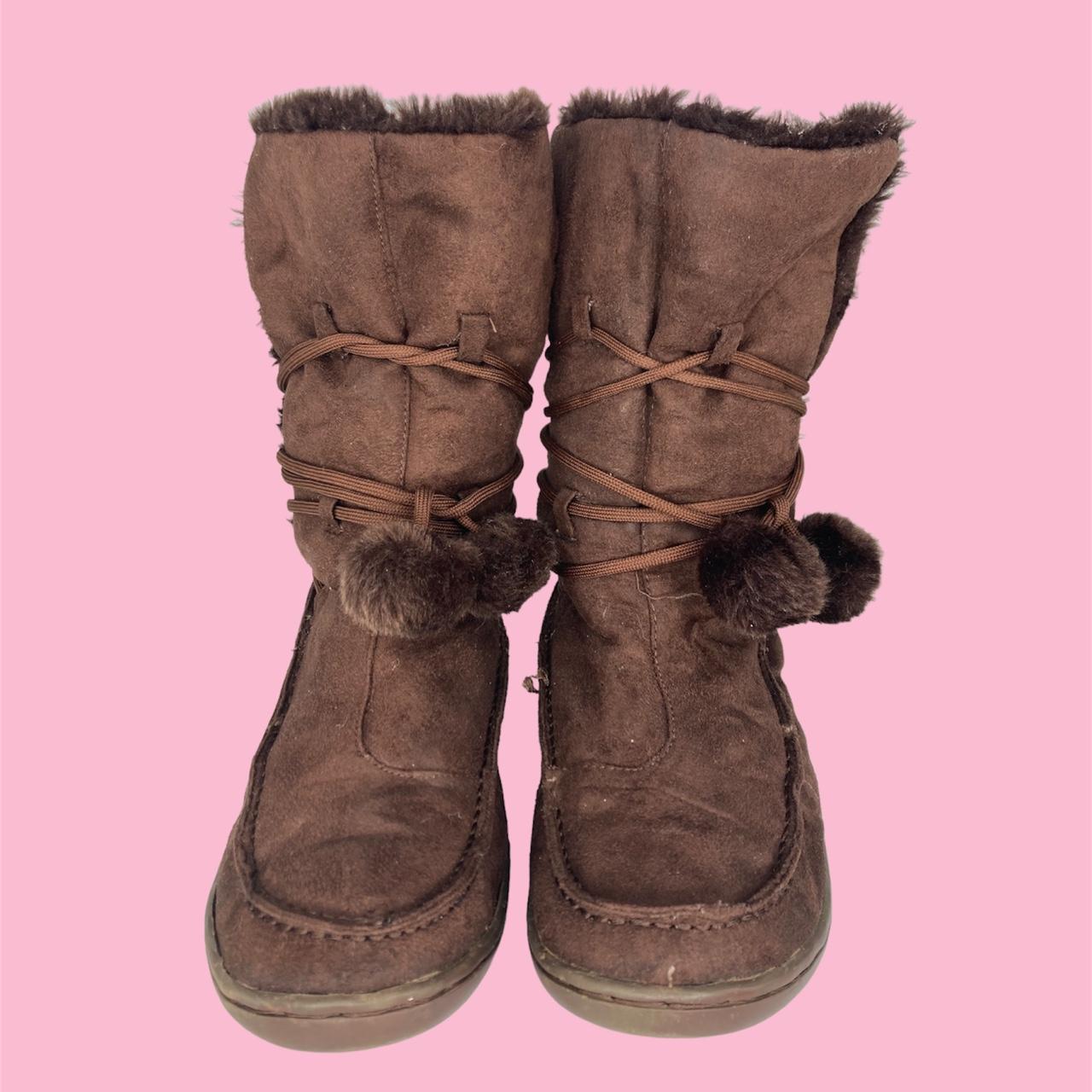 Women's Brown Boots Depop