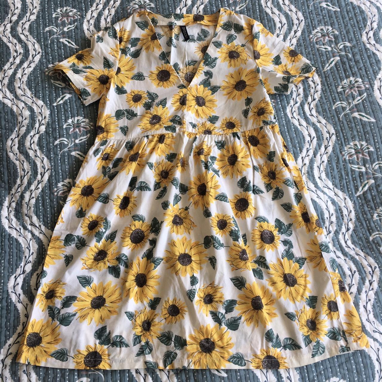 H&m 2024 sunflower dress