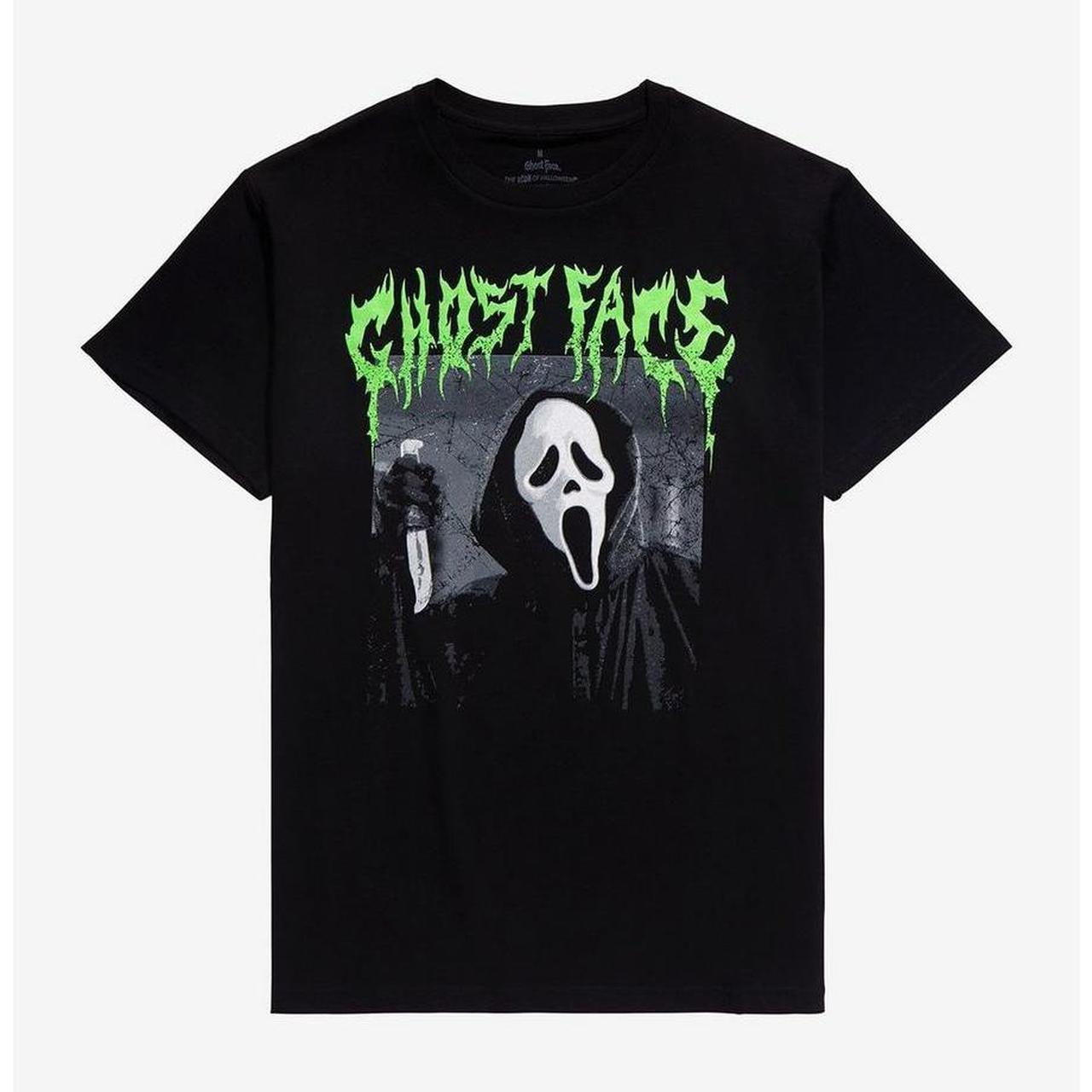 Men’s ghost face shirt size medium worn a few times... - Depop