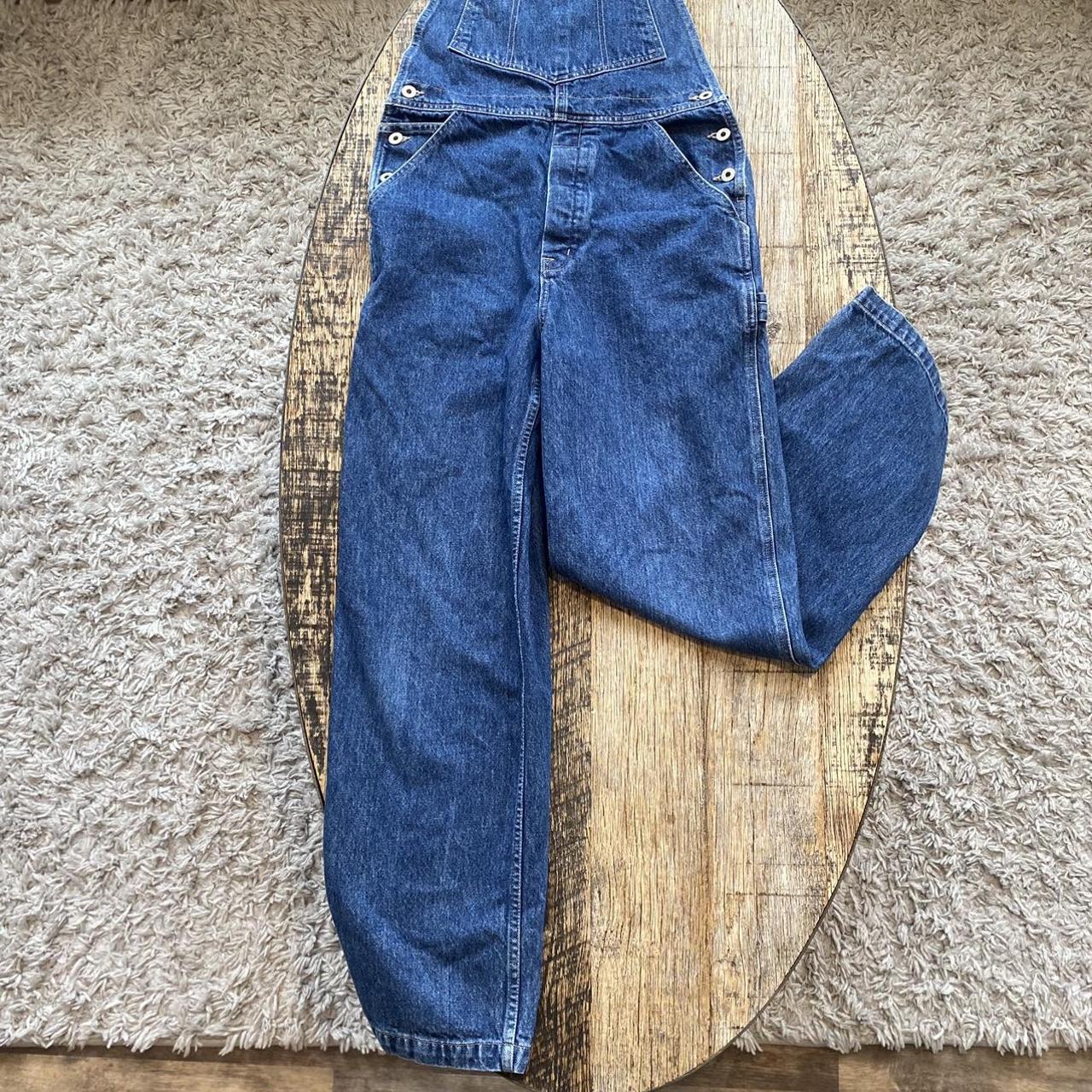 Vintage XL Guess Jeans overalls. One of the overall... Depop