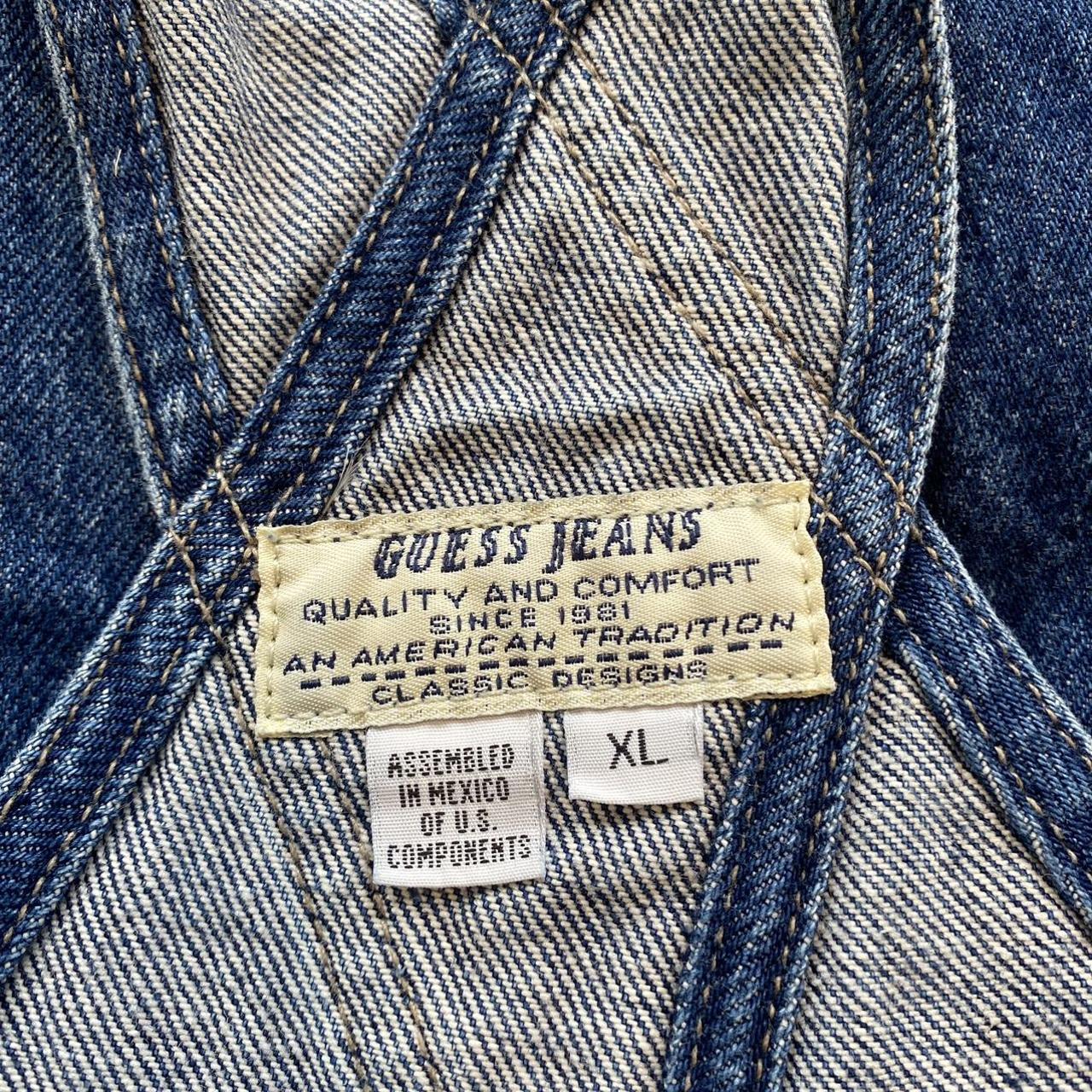 Vintage XL Guess Jeans overalls. One of the overall... Depop