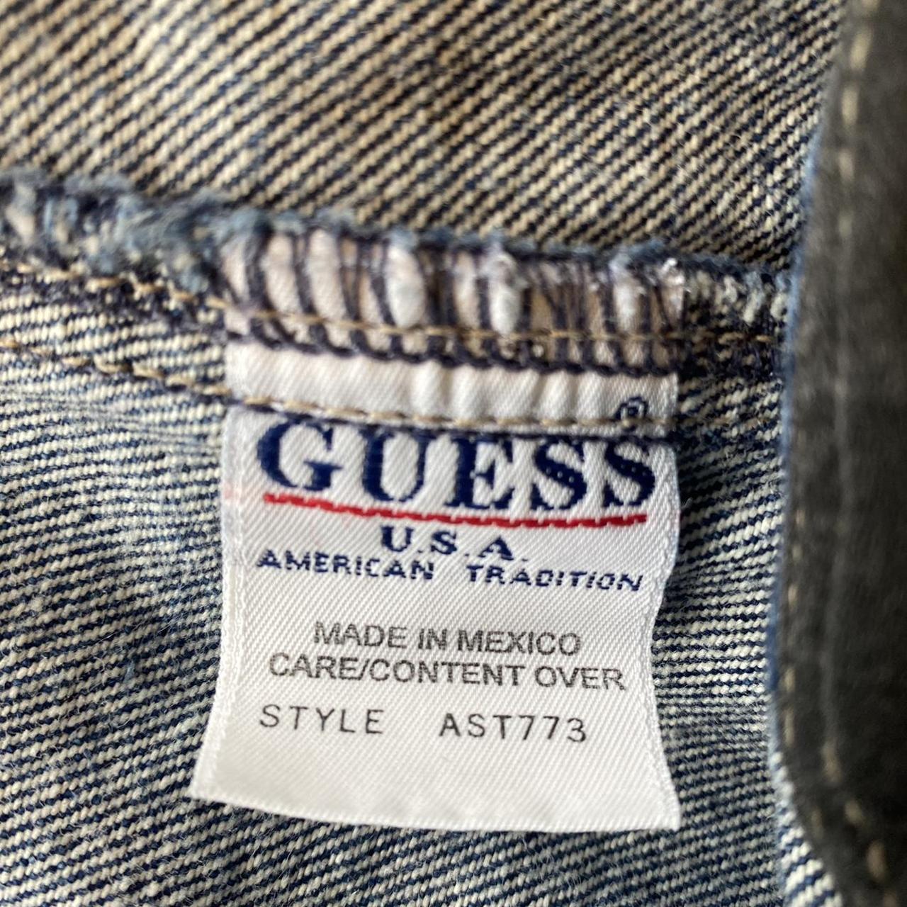 Vintage XL Guess Jeans overalls. One of the overall... Depop