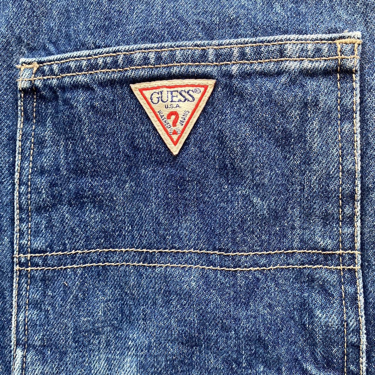 Vintage XL Guess Jeans overalls. One of the overall... Depop